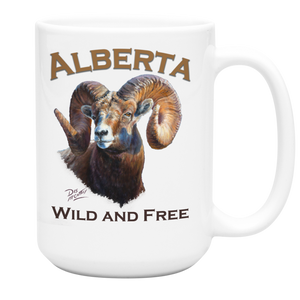 Alberta Wild & Free 15oz Mug-2